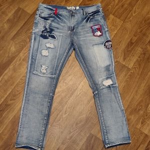 Born Fly Anytown USA Flyer Than You Denim Jeans